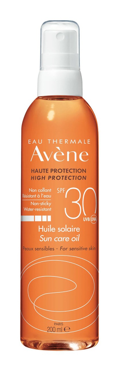 Avene Solar Body Oil SPF 30 High Protection