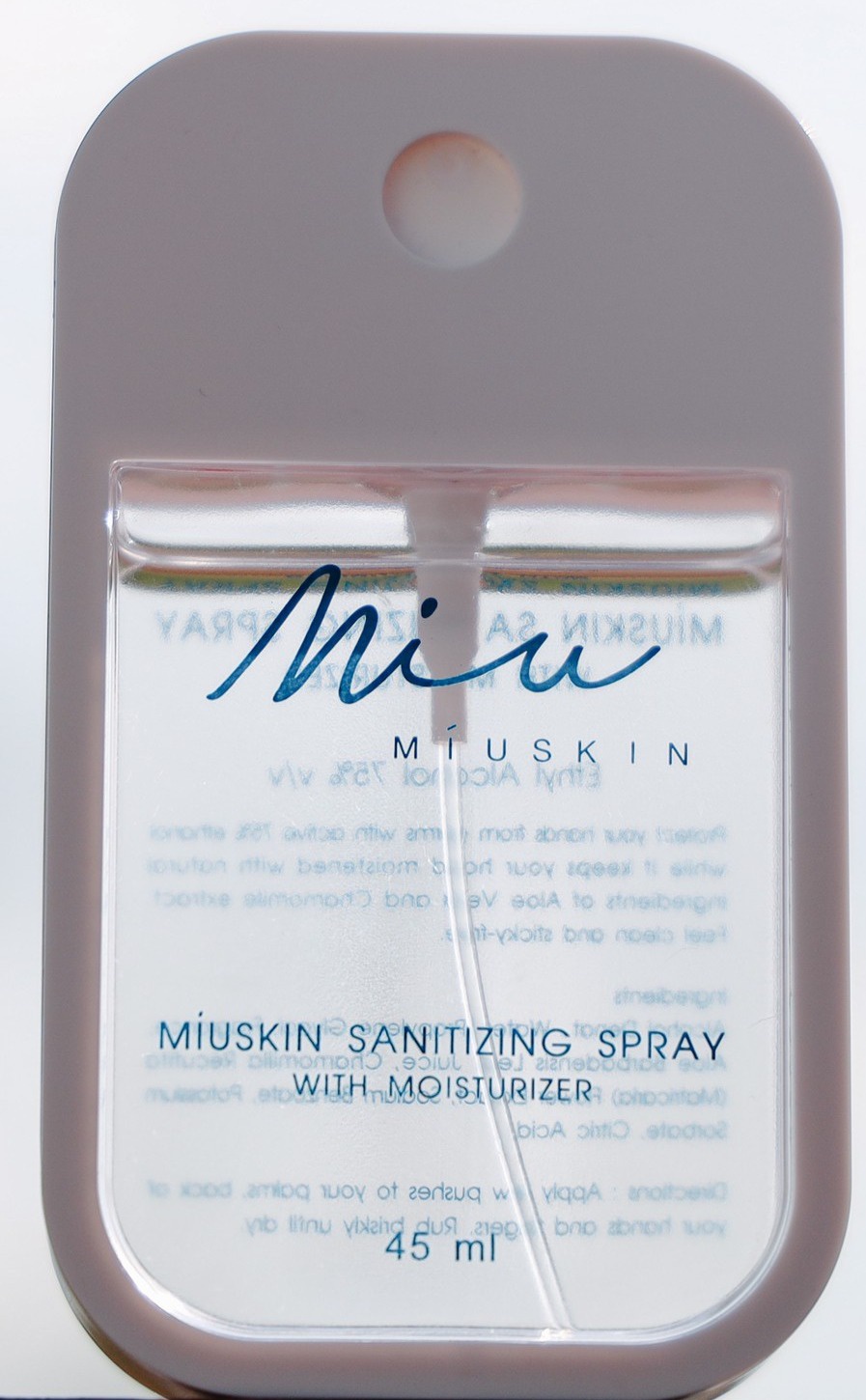 Míuskin Sanitizing Spray With Moisturizer