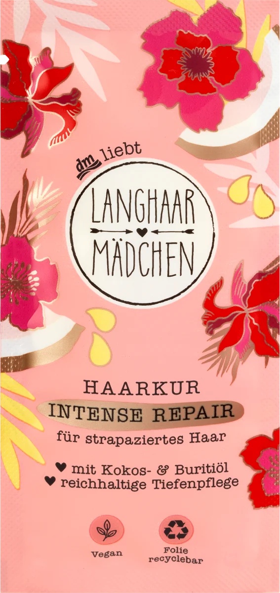 Langhaar Mädchen Haarkur Intense Repair