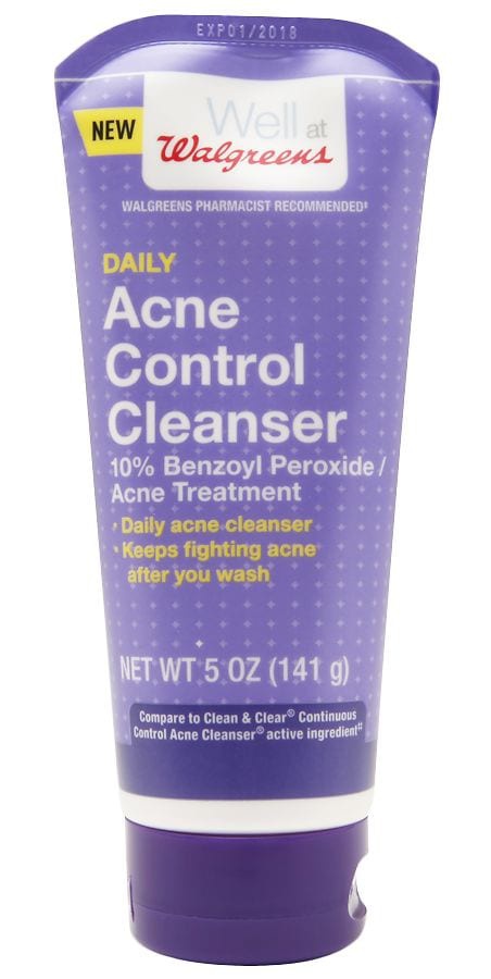 Walgreens Daily Control Creamy Acne Face Wash
