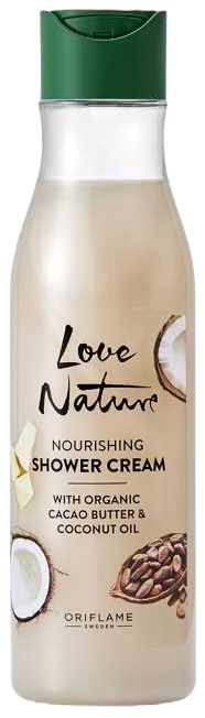Oriflame Love Nature Nourishing Shower Cream With Organic Cacao Butter & Coconut Oil
