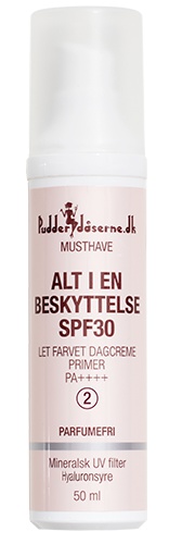 Pudderdåserne Alt I En Beskyttelse SPF30