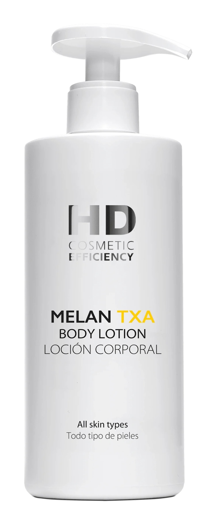 HD cosmetic efficiency Hd Melan Txa Body Lotion
