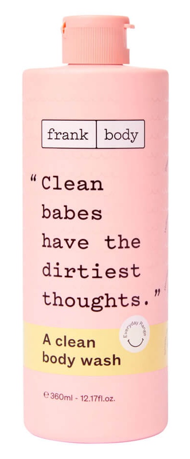 Frank Body Clean Body Wash: Sunday Brunch