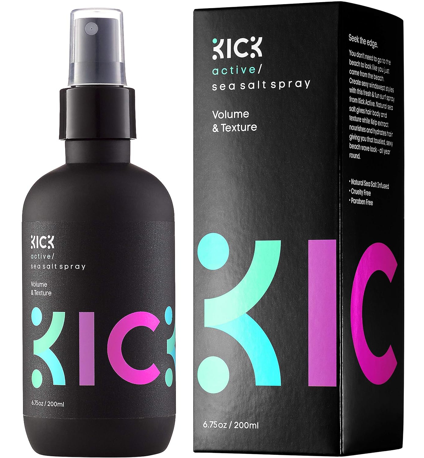 Kick Sea Salt Spray For Hair Men