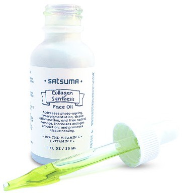 Satsuma Beauty Collagen Synthesis Face Oil • 10% Vitamin C