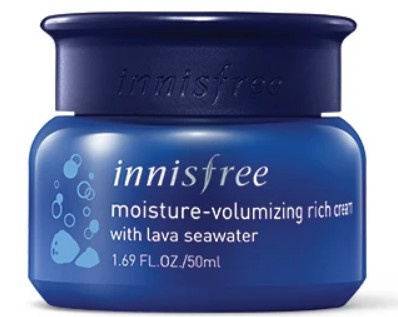 innisfree Moisture-Volumizing Rich Cream With Lava Seawater