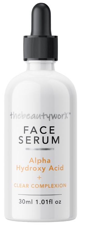 THE BEAUTY WORX Face Serum Alpha Hydroxy Acid