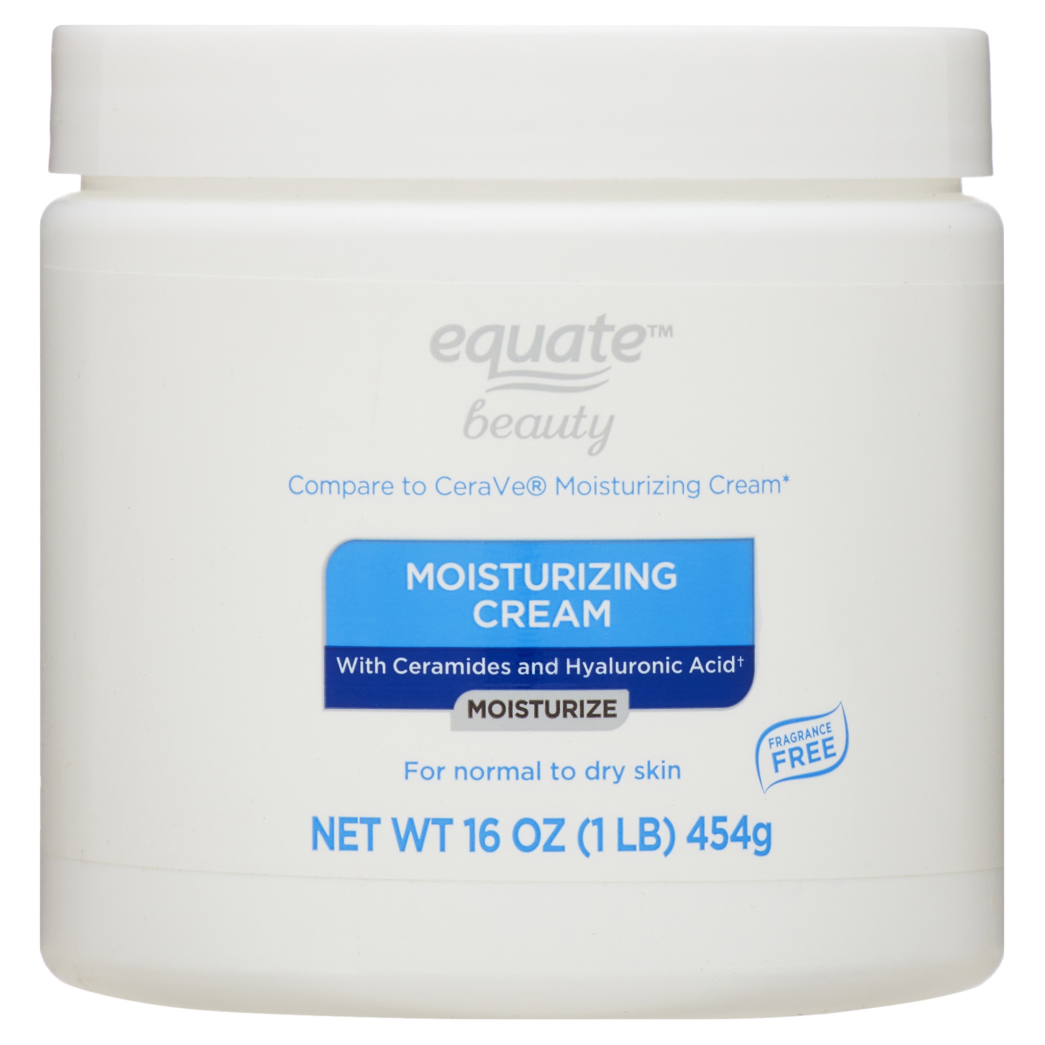 Equate Beauty Moisturizing Cream With Ceramides And Hyaluronic Acid