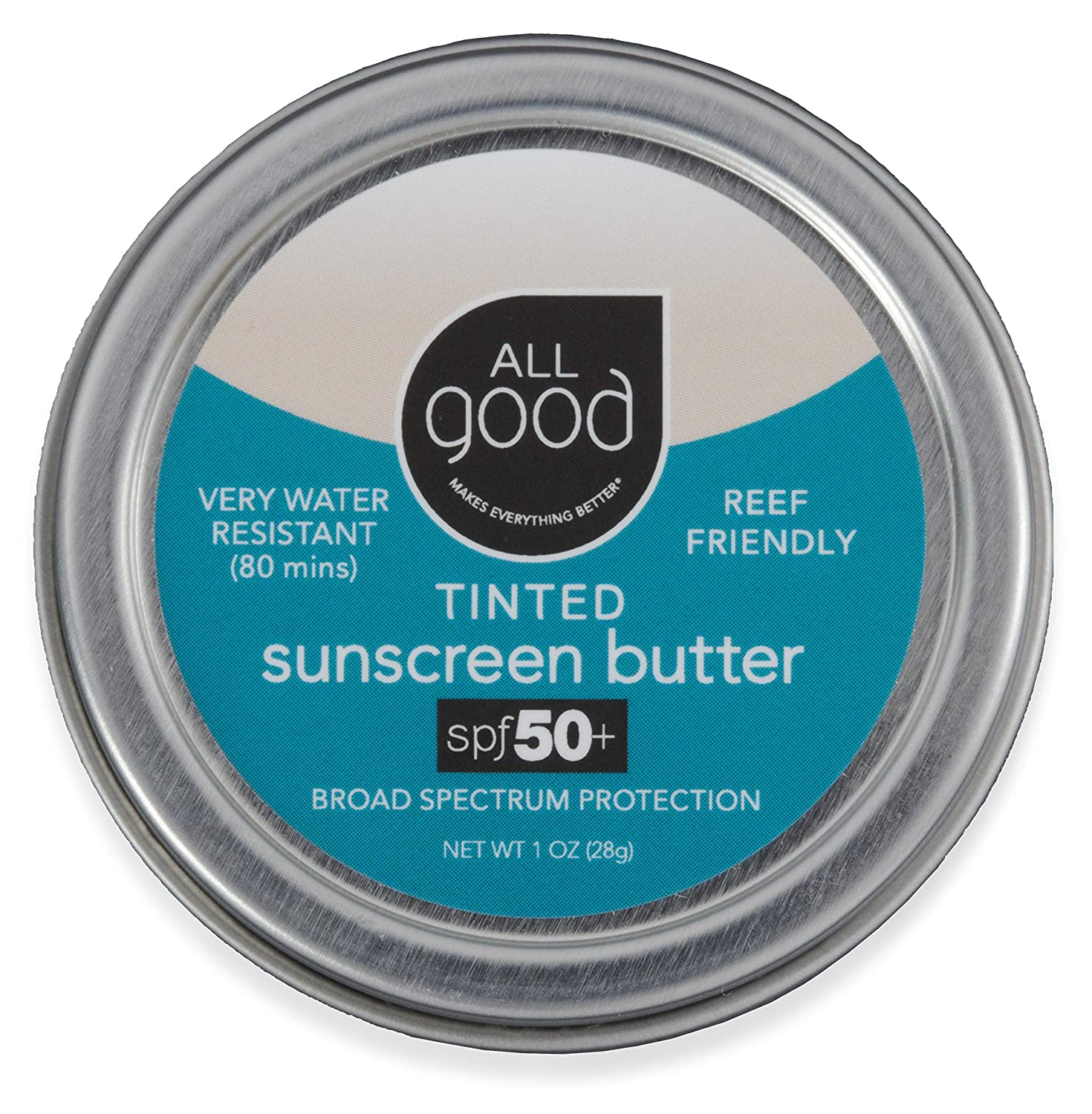 All Good Spf 50+ Tinted Mineral Sunscreen Butter