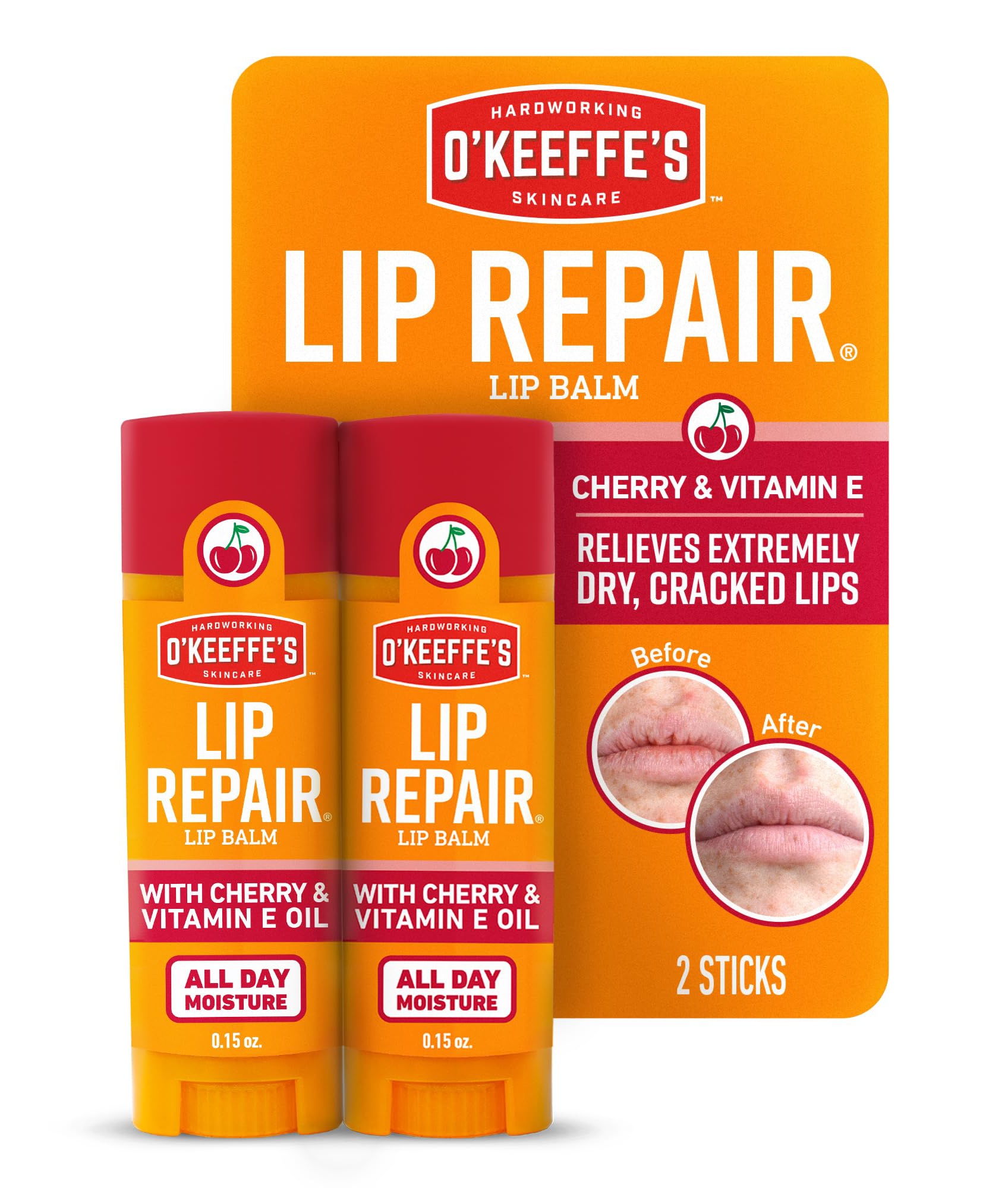 O'Keeffe's Working Hands Cherry Lip Repair Lip Balm