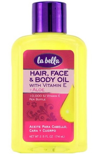 la bella Face & Body Oil With Vitamin E + Aloe