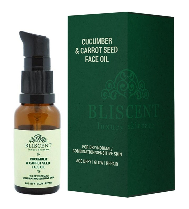 Bliscent Cucumber And Carrotseed Face Oil