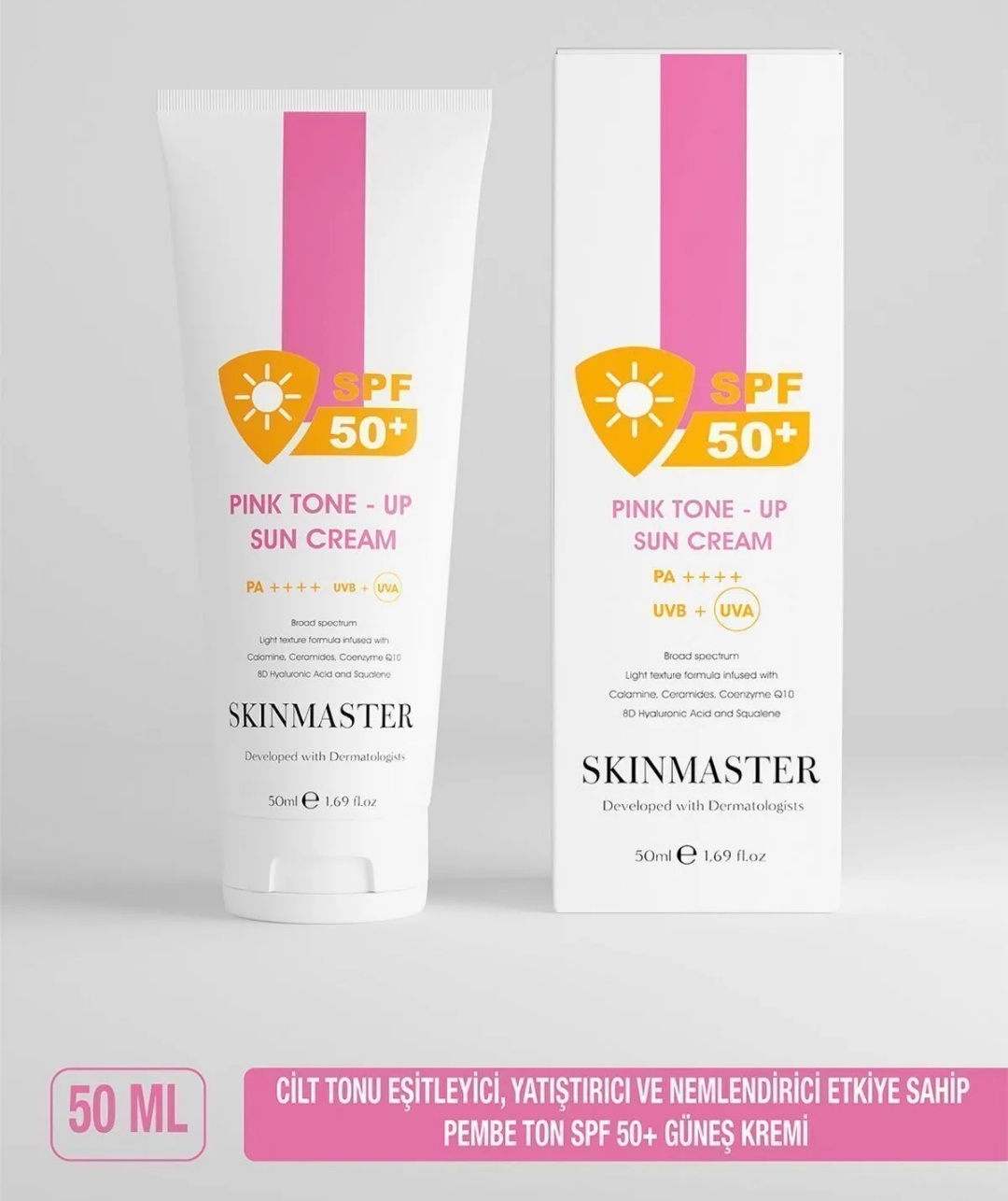 SkinMaster Pink Tone Up Sun Cream SPF50