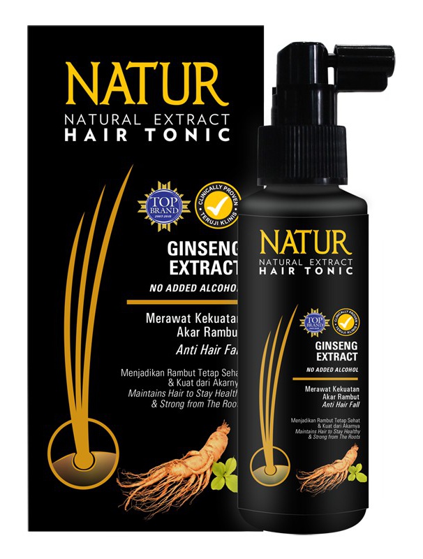 Natur Natural Extract Hair Tonic with Ginseng Extract ingredients  (Explained)