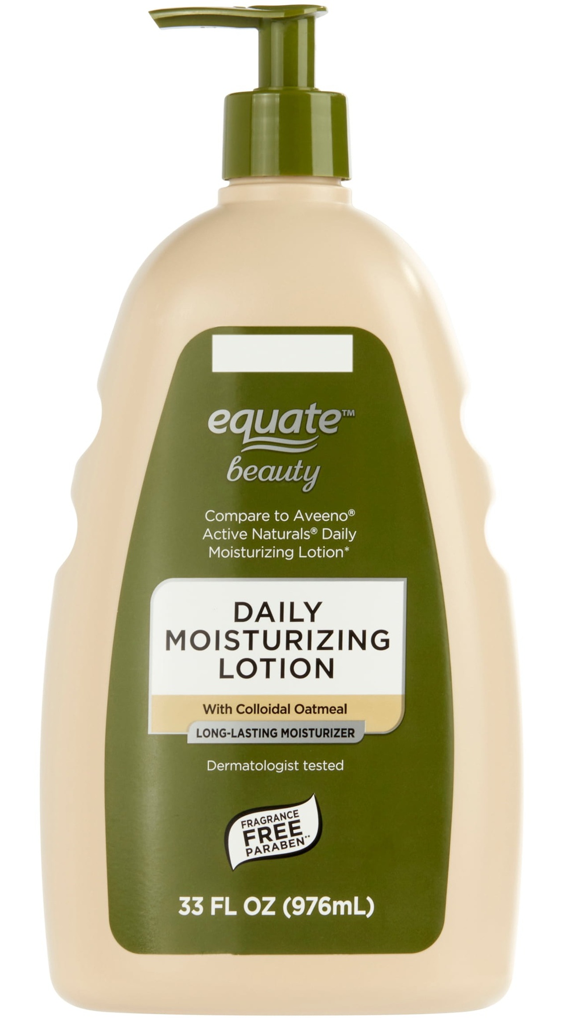 Equate Fragrance Free Daily Moisturizing Lotion