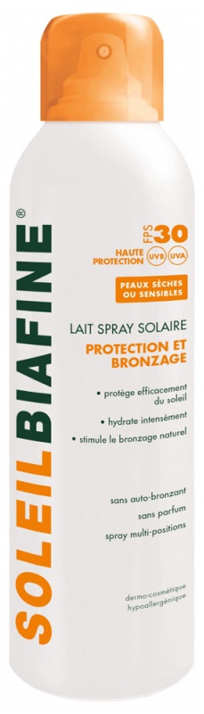 SoleilBiafine Milky Sun Spray Protection And Tanning Spf 30