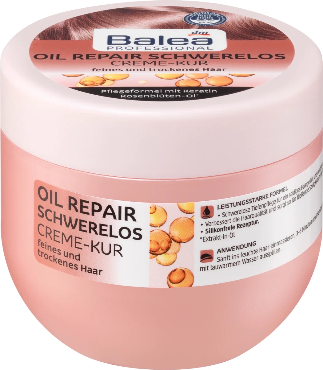 Balea Professional Oil Repair Schwerelos Creme Kur