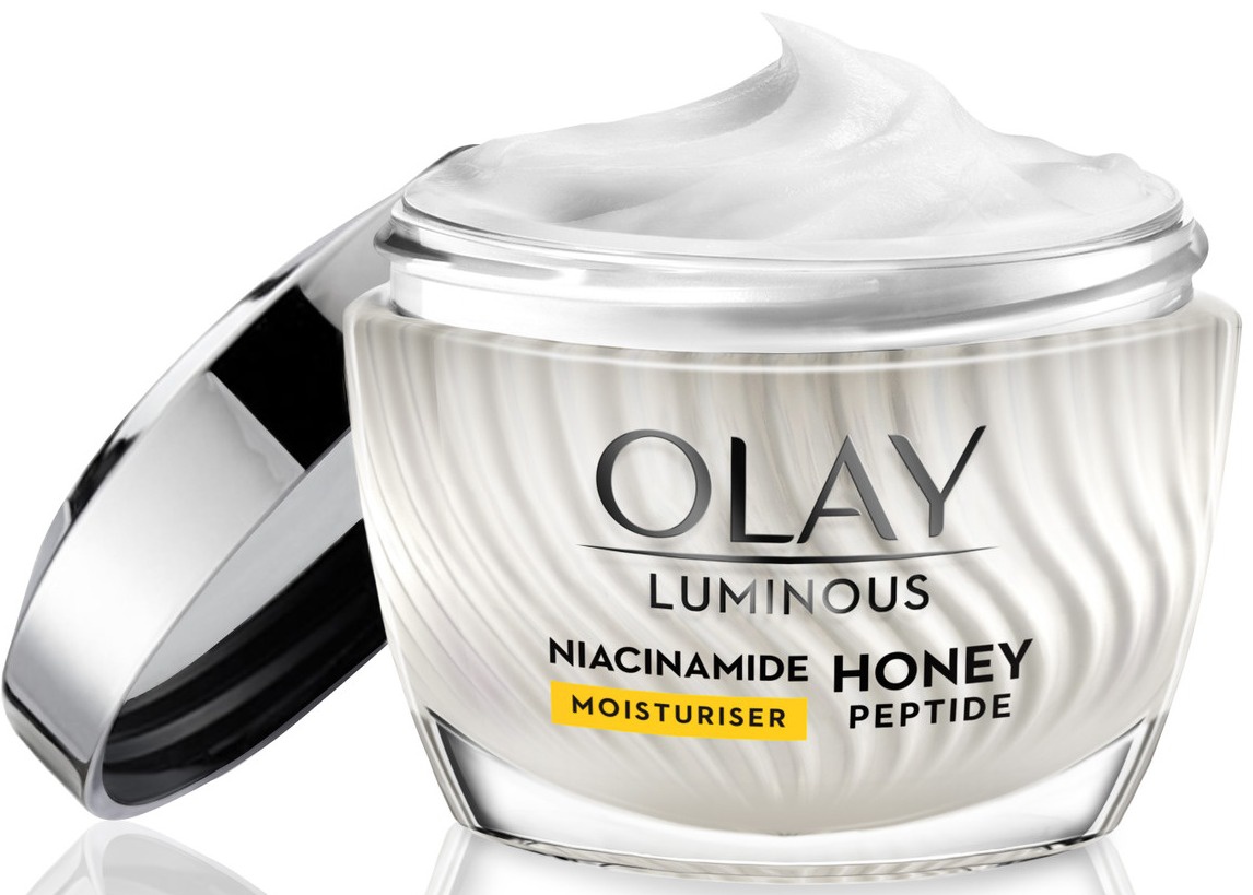 Olay Luminous Niacinamide Honey Peptide Moisturiser