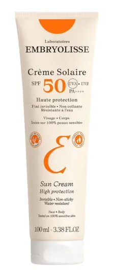 Embryolisse Crème Solaire SPF50