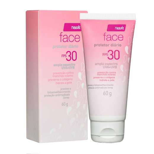 Needs Face Protetor Solar Facial Needs Fps 30