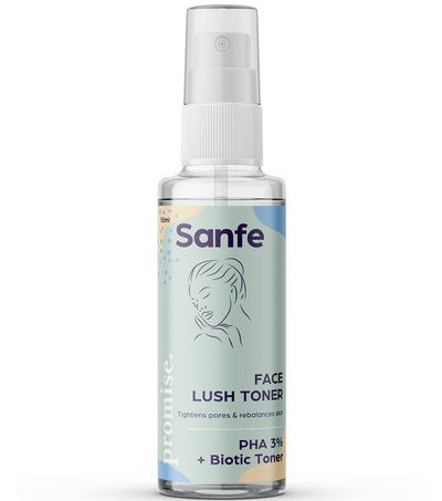 Sanfe Promise 3% PHA Face Lush Toner For Pore Tightening And Mild Exfoliation
