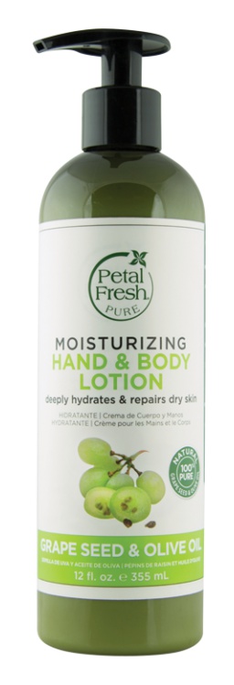 Petal Fresh Moisturizing Hand & Body Lotion (Grape Seed & Olive Oil)