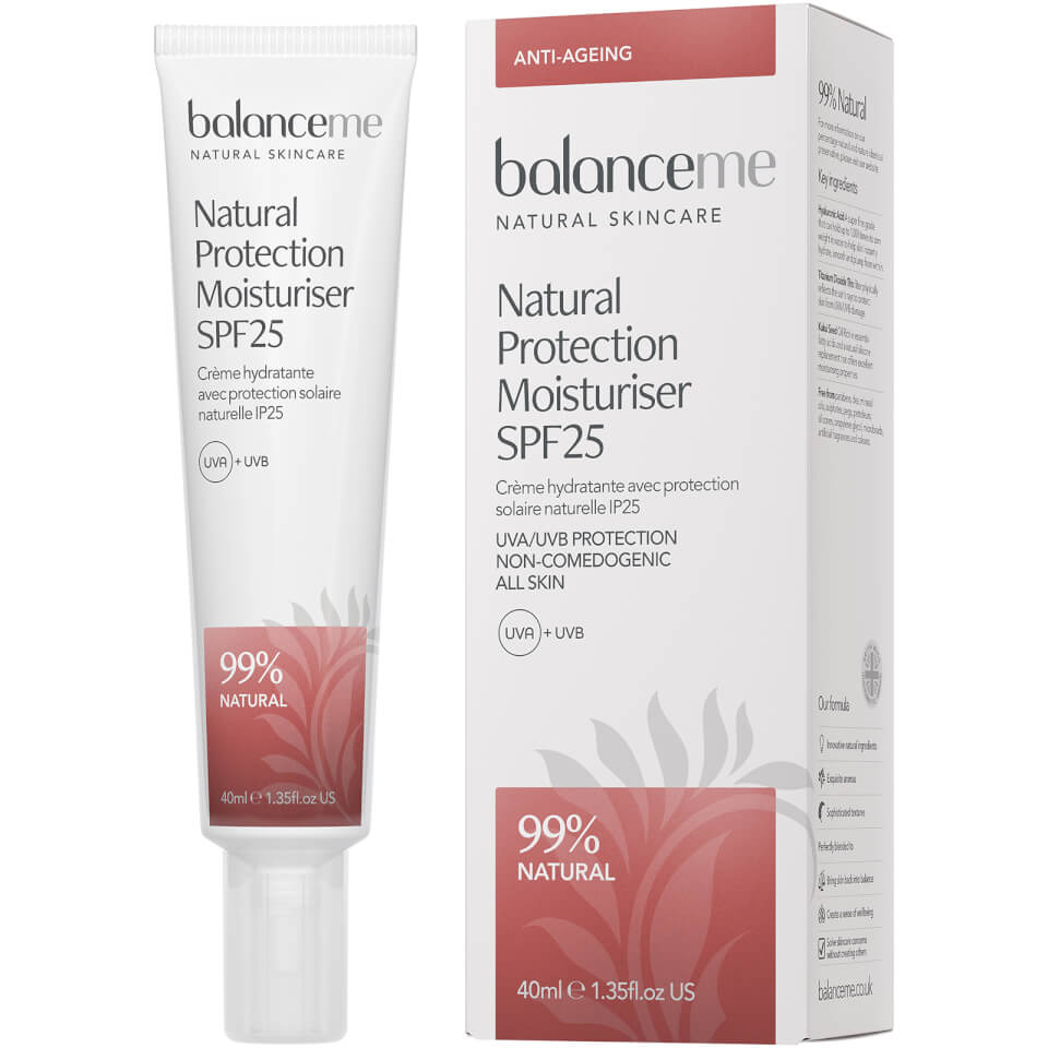 Balance Me Natural Protection Daily Moisturiser SPF25