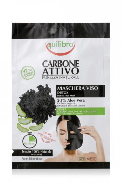 Equilibra Carbone Attivo Maschera Viso