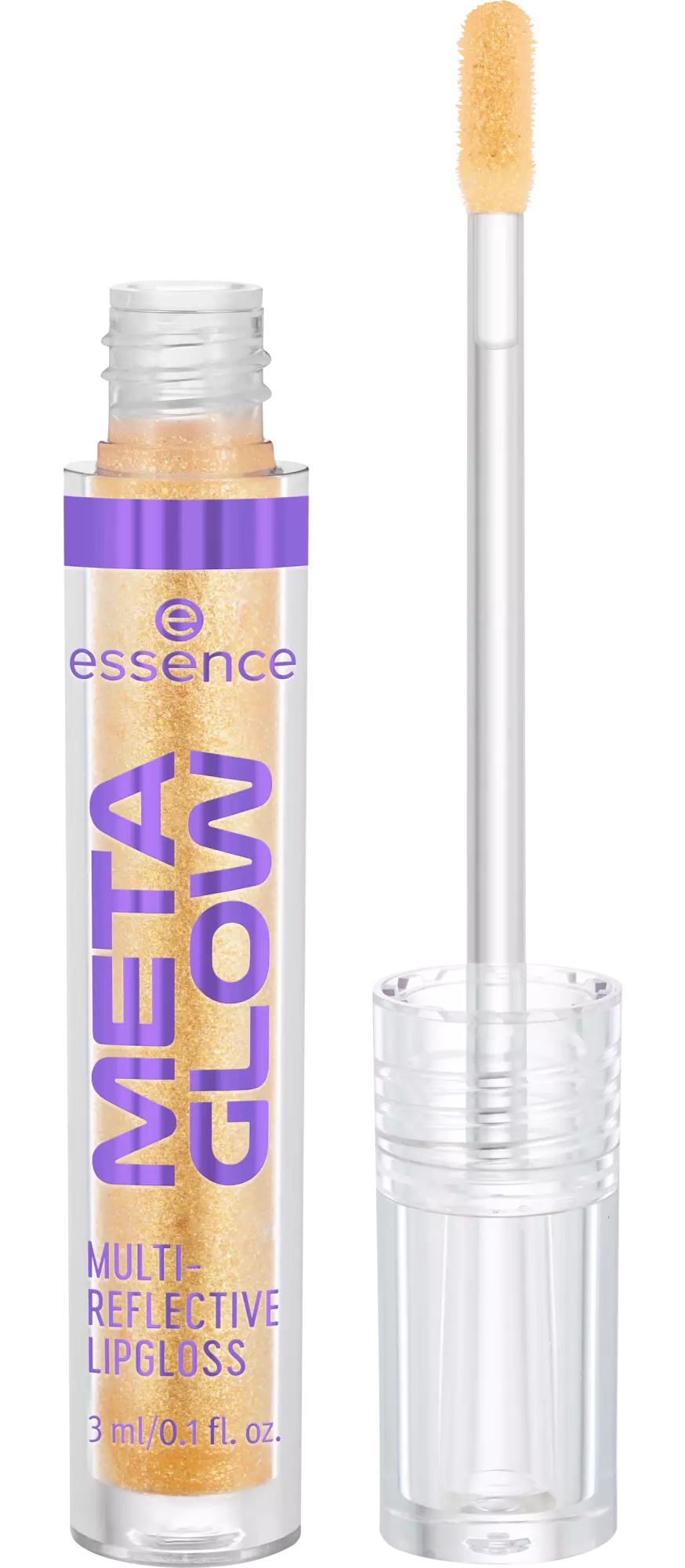 Essence Meta Glow Multi-Reflective Lipgloss 04 Golden Future