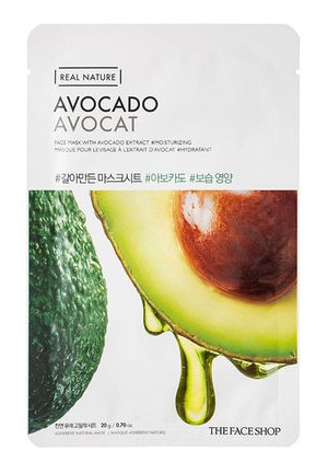 The Face Shop Real Nature Avocado Face Mask