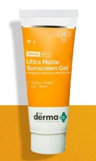 The derma CO Ultra Matte Sunscreen Gel