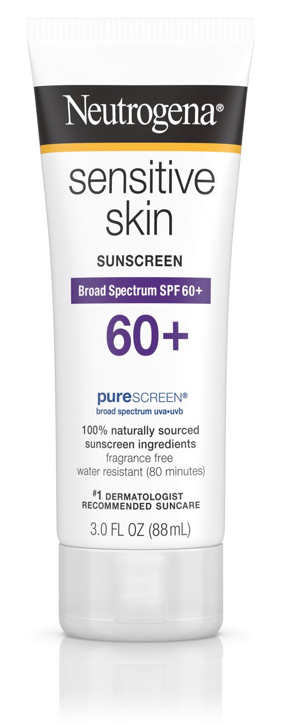 Neutrogena Sensitive Skin Sunscreen Lotion Broad Spectrum Spf 60+