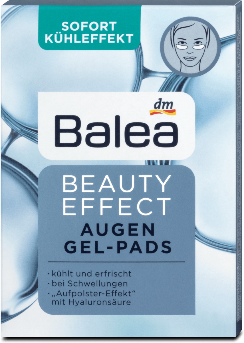 Balea Beauty Effect Augen Gel-pads