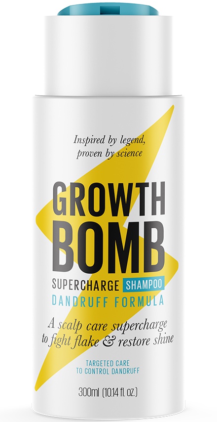 Growth Bomb Supercharge Shampoo Dandruff Formula