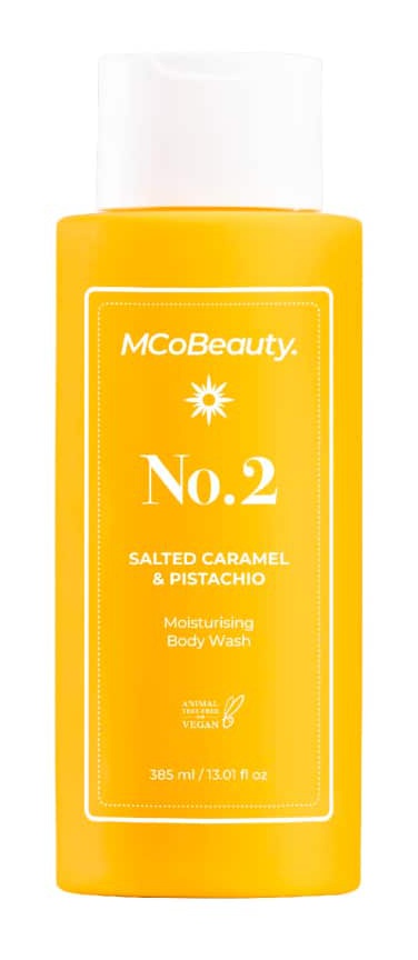 MCOBEAUTY Salted Caramel & Pistachio Moisturizing Body Wash
