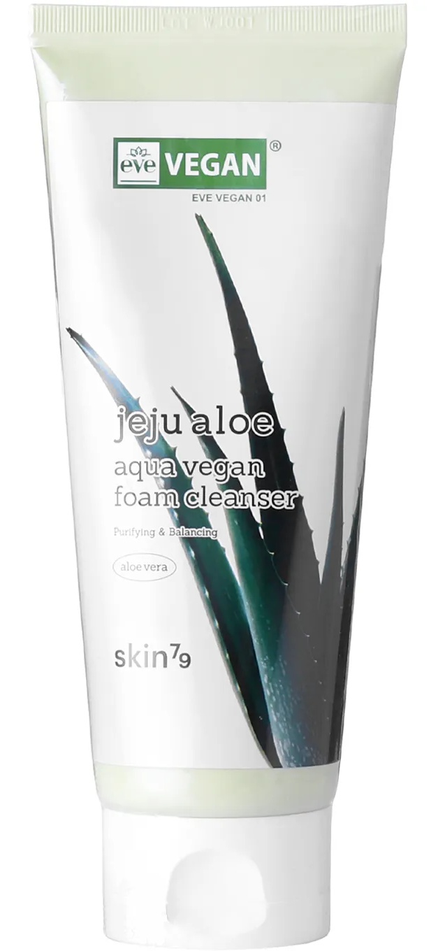 Skin79 Jeju Aloe Aqua Vegan Foam Cleanser