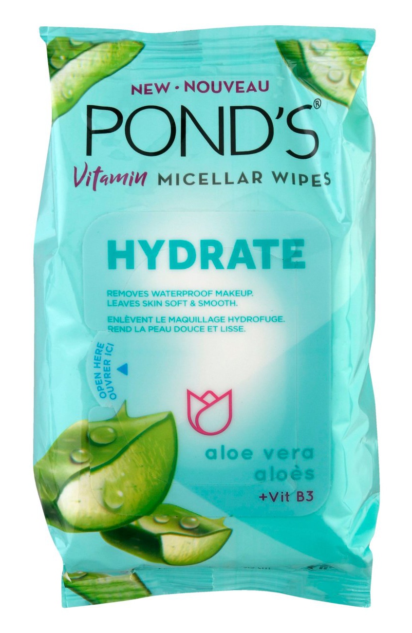 Pond's Vitamin Micellar Wipes Hydrate