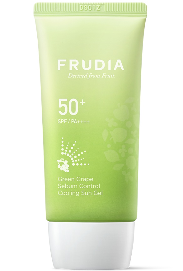 Frudia Green Grape Sebum Control Cooling Sun Gel SPF50+ Pa++++