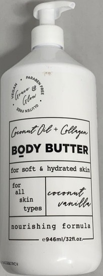 Grace & Glow Coconut Oil & Collagen Body Butter