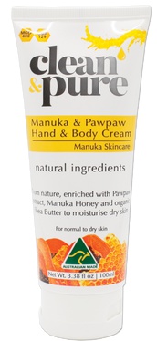 clean&pure Manuka & Pawpaw Hand And Body Cream