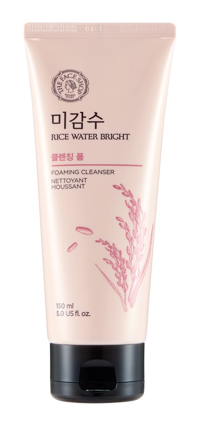 The Face Shop Rice Water Bright Facial Foaming Cleanser