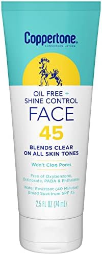 Coppertone Oil Free + Shine Control 45