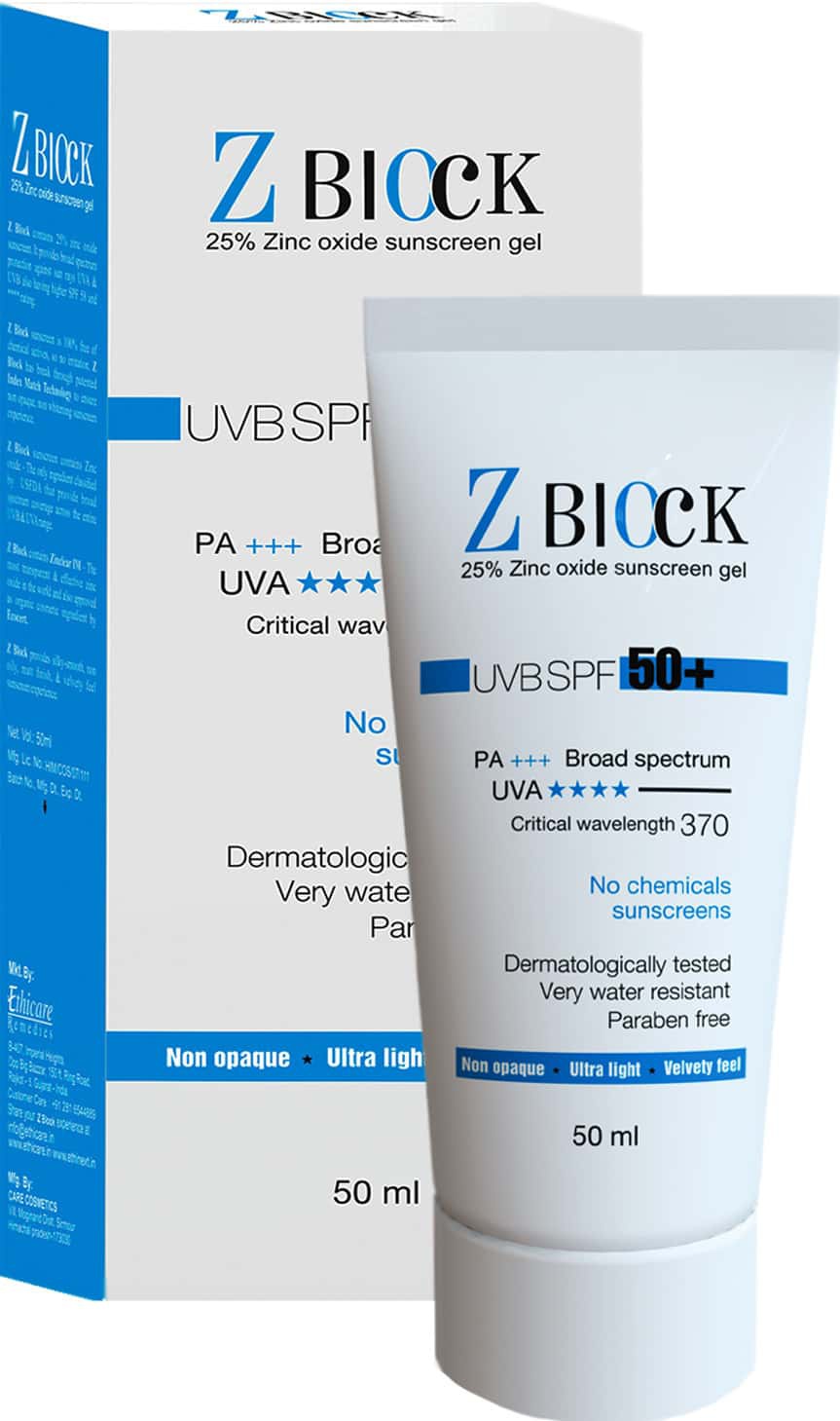 Z block Sunscreen Gel