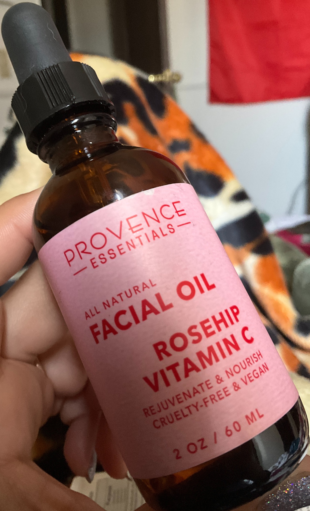 Provence Essentials All Natural Facial Oil Rosehip Vitamin C