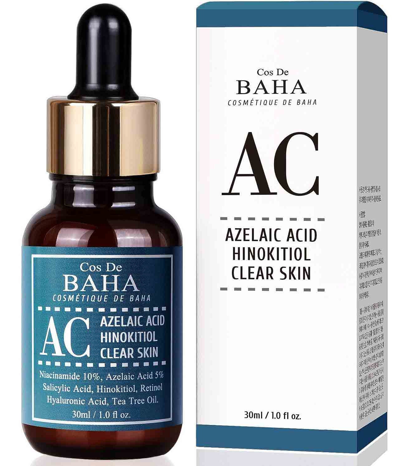 Cos De BAHA Azelaic Acid Hinokitiol Clear Skin