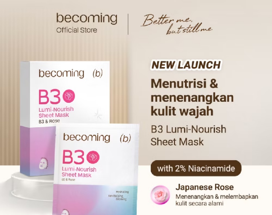 Becoming B3 Lumi-nourish Sheet Mask