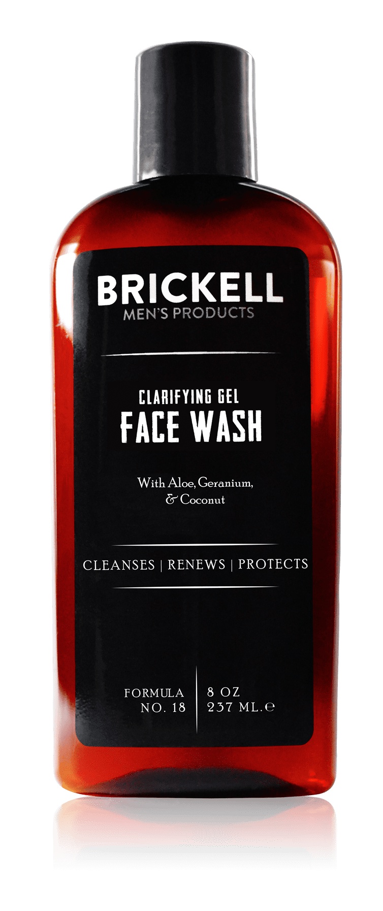 Brickell Men's Products Clarifying Gel Face Wash For Men