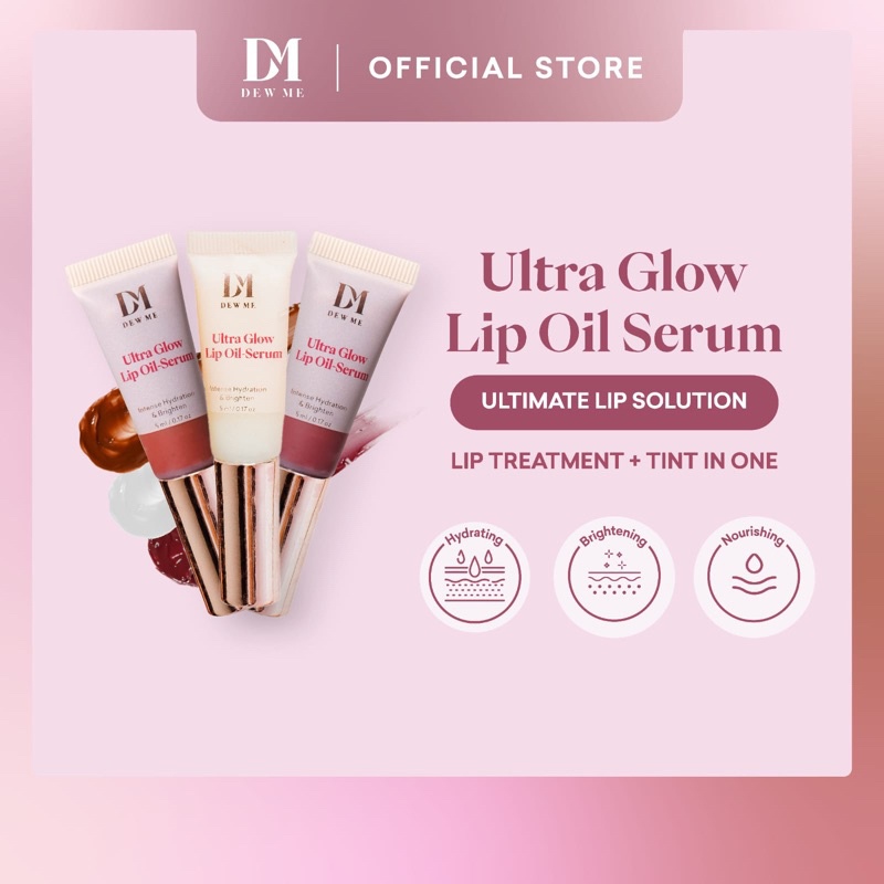 DewMe Ultra Glow Lip Oil Serum