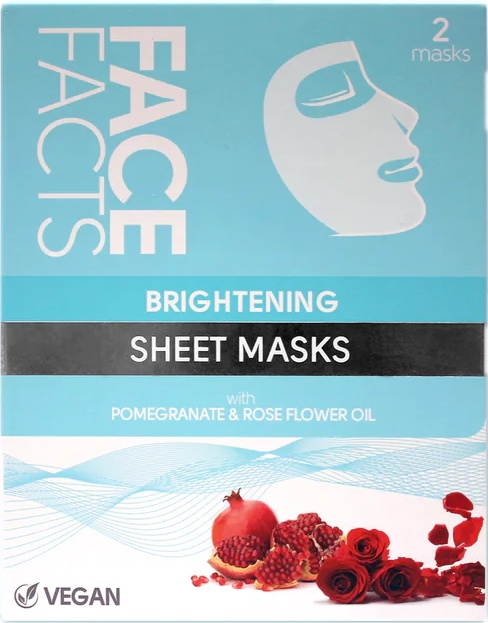 Face facts Brightening Sheet Masks